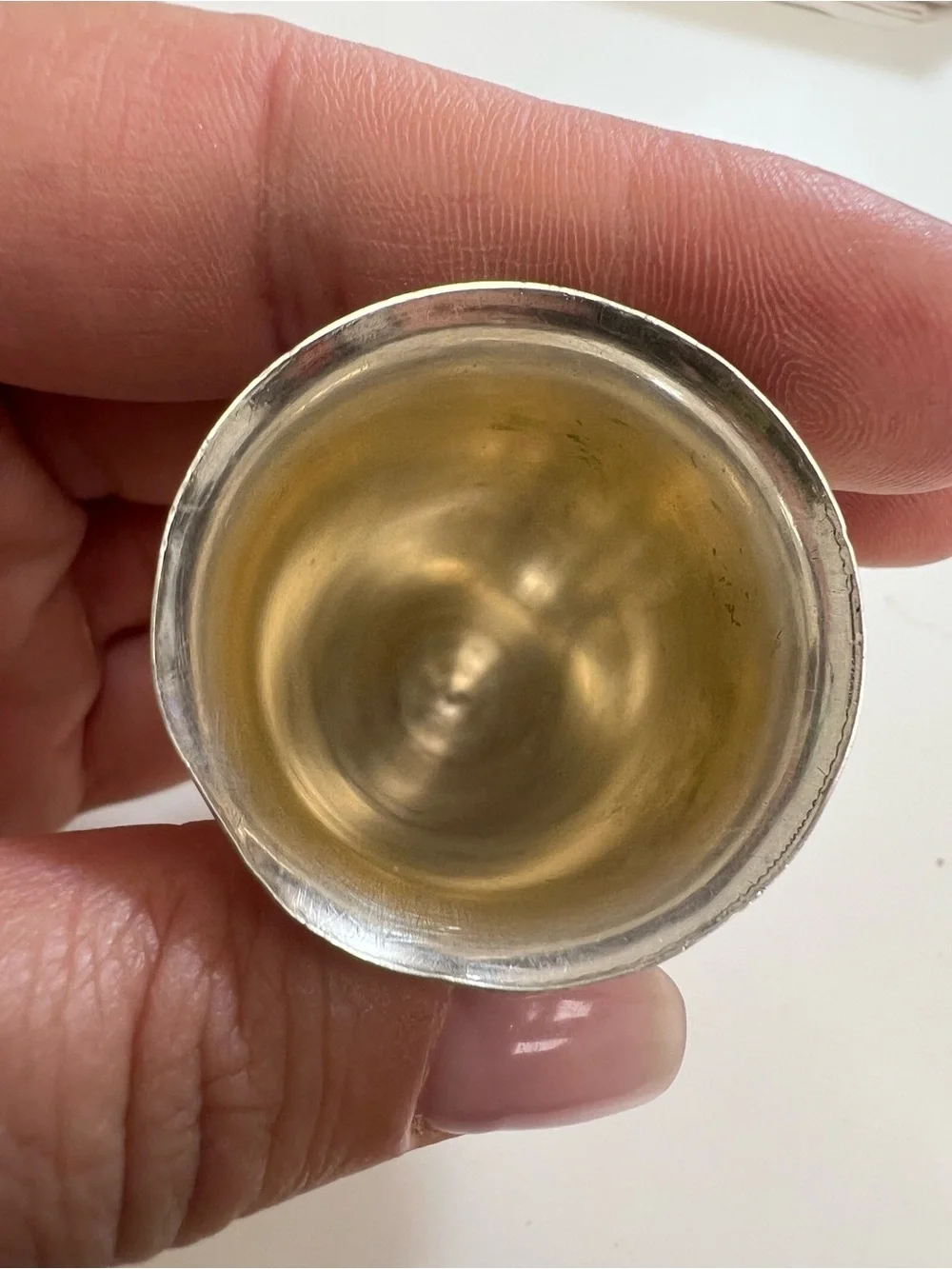 Tiffany & Co sterling silver cordial cup or small Kiddush cup
